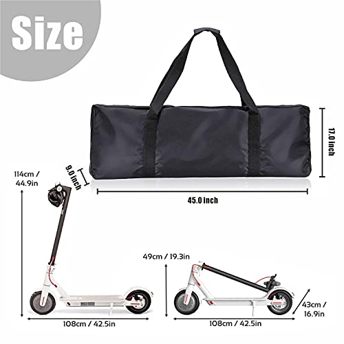 Yungeln Portable Waterproof Handbag Oxford Cloth Folding Storage Bag Carrying Bag Compatible For Xiaomi 1S M365 Pro2 Electric Scooter 45X17X9Inches Travel Carrying Bag #TOP2
