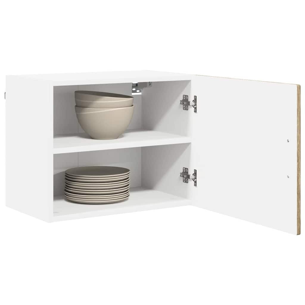 vidaXL Wall Cabinet PORTO Sonoma Oak 50 x 31 x 40 cm Engineered Wood — image 1
