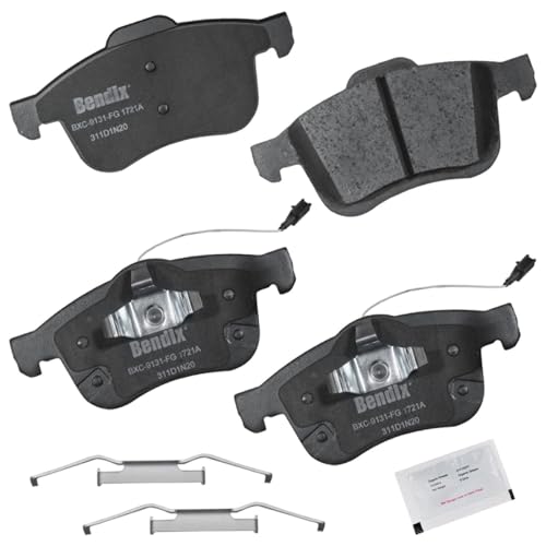 Bendix Priority1 Ceramic Front Brake Pads for Ram ProMaster City