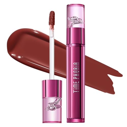 Image of TIMEPHORIA Altera Blurring Lip Tint, Glossy to Soft Matte Finish, Blur Lip Lines, Weightless No-Sticky Airy Velvet Texture, Vibrant Hydrating Long-Lasting Lip Makeup (01 Flux)