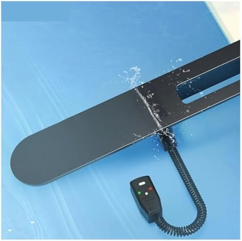 Graphene Electric Towel Rack Bathroom Smart Constant Temperature Bathroom Heated Towel Rack Towel Warmer Bathroom Accessories(Black-Upgraded)