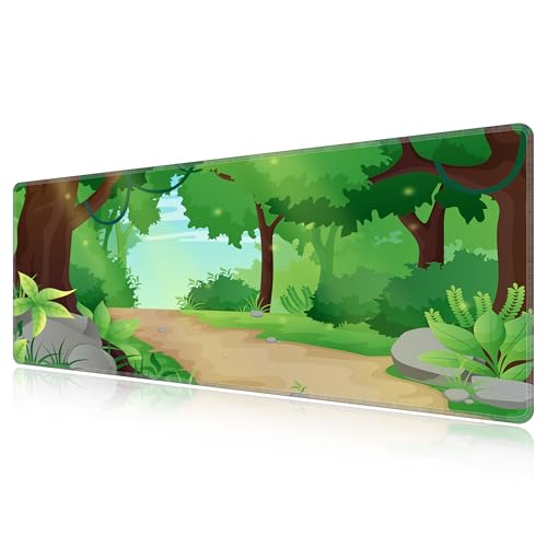 Tapis de souris géant LL-COEUR 130x50 pour clavier XL et souris