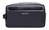 Der Bogner Kulturbeutel ist nicht nur vom Stil her ein echter Hingucker, sondern schenkt Ihnen auch noch genügend Platz für Ihre Kosmetikartikel. Die elastischen Schlaufen ermöglichen es Ihnen zudem kleinere Gegenstände geordnet aufzubewahren. Maße: 24 x 14 x 11 cm
