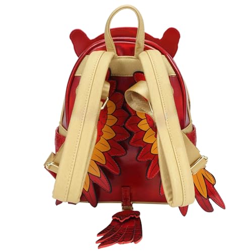Image of Loungefly Pop! Harry Potter Fawkes Phoenix Cosplay Double Strap Shoulder Bag