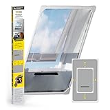 EASYmaxx Insect Protect Teleskop Fliegengitter Fenster mit Rahmen und integriertem Netz | Dachfenster Insektenschutz | Ohne Schneiden | Ohne Bohren | 63 x 93 cm bis 100 x 160 cm [Weiß]