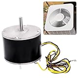 LEAPTREND 5KCP39EGS070S Condenser Fan Motor Compatible with Models 5KCP39EGY823S Carrier HC39GE237A HC39GE237 Dayton 6DLL0 Genteq GE 3905, 1/4 hp, 1100 RPM, 208-230V