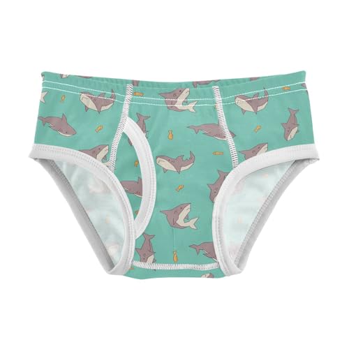 Cotton Little Boys Briefs Soft Sharks Toddler Underwear