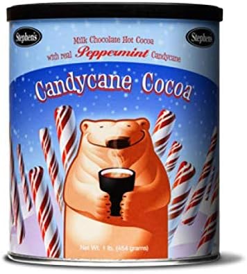 Stephen's Gourmet Hot Cocoa, Candycane Cocoa, 16-Ounce Cans