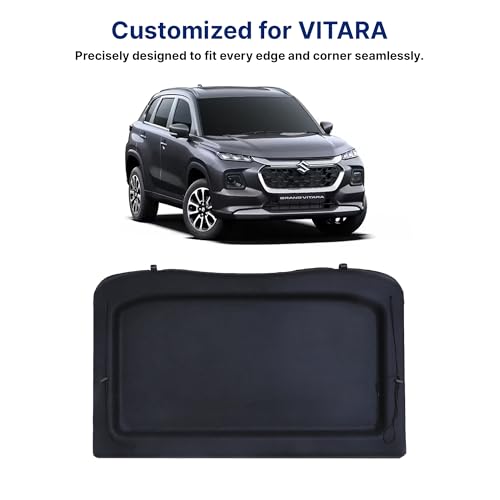 Image of Car Parcel Tray Diggi Luggage Tray in Perfect Fitting Compatible (Grand Vitara Parcel Tray)