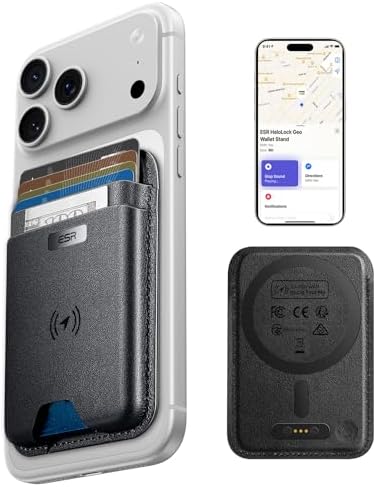 ESR Geo for MagSafe Wallet with Full Find My Functionality, 5 Card Holder