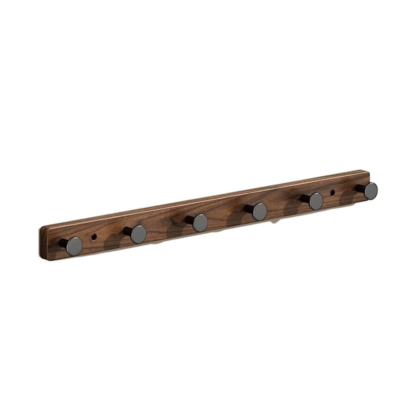 ZYYANSHOP Wall coat rack Walnut Wood Mushroom-Shaped Wall-Mounted Coat Rack: A Rack That Can Be Installed Without Drilling Holes