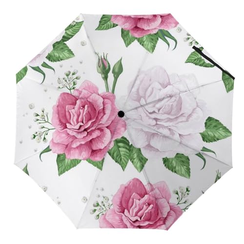 Parapluie pliant automatique compact pour voyage homme et femme