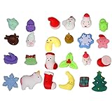K-Park Squeeze Toy Lindo Navidad copos de nieve muñeco de nieve unicornio mochi Squeeze juguetes juguetes de descompresión juguete sensorial para relajación estándar