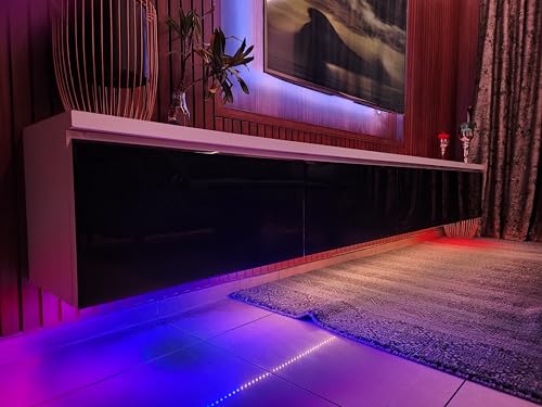 Image of WS2812B RGB Individually Addressable Pixel LED Strip- 5M New (16.4ft) - 60 LEDs /m - DIY Projects, Home Decoration,Lighting Effects [Needs 5V Adaptor & a Controller to Work]