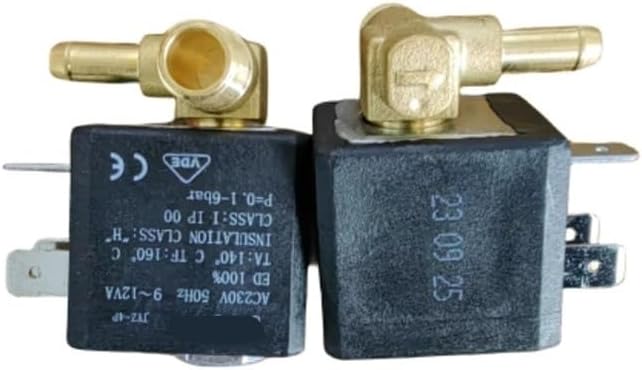 JYZ-4P Normally Closed 3mm N/C 2/2 Way AC 230V G1/8" 6Bar Brass Steam Pump for Irons,steam mop,Garment Steamer Coffee