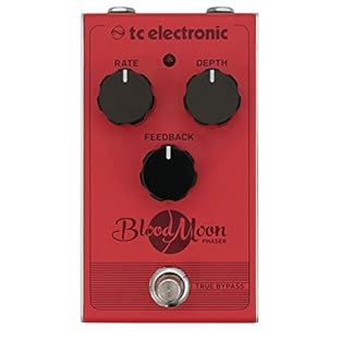 Vintage-Style Phaser Pedal Legendary, all-analogue circuit Classic four-stage filter design True Bypass for ultimate signal integrity. Noise floor- (-75dB). Frequency range-Two0-Two0KHz Runs on a nine V battery or the tc electronic Power plug 9 (neit...
