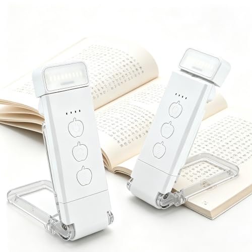 LED読書灯 クリップ式 USB充電式 5段階調光 3段階調色 フリッカーフリー 目に優しい 角度調整可能 軽量小型 寝室 学習 夜間照明