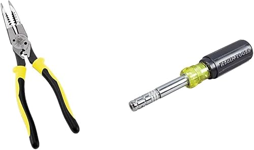 Vista 18 de Klein Tools J2078CR: Alicate multiuso con pelacables.