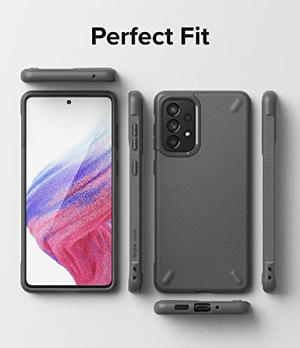 Image of Ringke Onyx Compatible for Samsung Galaxy A53 5G Case Cover Rugged Flexible Durable Anti-Slip TPU Protection Shockproof Samsung Galaxy A53 5G Back Cover - Dark Gray