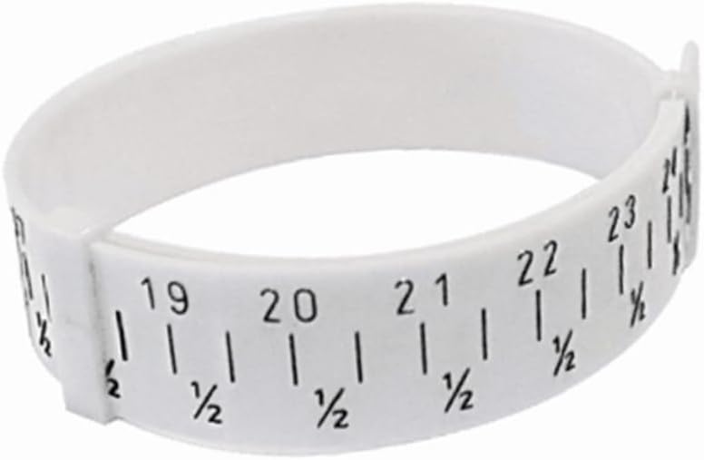 LIFKOME Bracelet Measuring Tool Adjustable Bangle Sizing Ring 304 Stainless Steel Bracelet Sizer for Accurate Measurements for Jewelry Makers and Personal Use