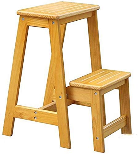 Chaise échelle pliante en bois pour ranger et atteindre les hauteurs