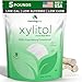 Morning Pep Pure Birch Xylitol (Keto Diet Friendly) Sweetener 5 LBs (Not From Corn) NON GMO - KOSHER - GLUTEN FREE - PRODUCT OF USA. 80 Onces