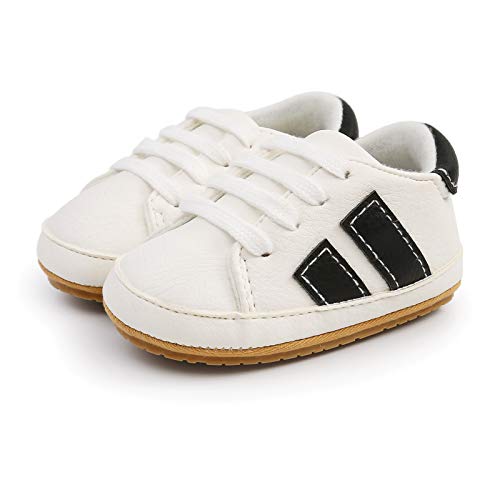 Image of RVROVIC Baby Boys Girls Anti-Slip Sneakers Soft Ankle Boots Toddler First Walkers Newborn Crib Shoes