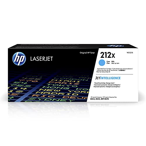 HP Toner Cyan W2121X - vue 2