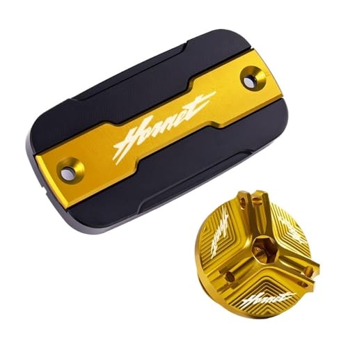 Couvercle réservoir liquide frein moto GoldWing GL1800 et CB600F en aluminium finition usinée