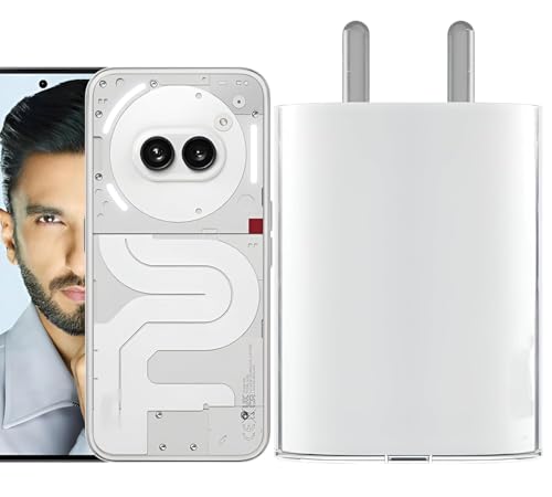 Image of Original 45W Charger for Nothing Phone 2, Phone 1, 2A, 2A Plus with 6 Months Replacement Warranty (83S000840)