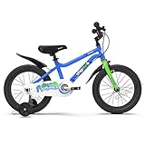 Xiaotian Kinder Indoor Fahrrad Outdoor Mountainbike Kinder Reisen Fahrrad Pedale Dreirad 3~12 Jahre alt,D,16inch