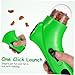 Levemolo Dog Snack Catapult Launcher Interactive Treat Launcher for Dogs and Cats Easy to Load Fun Snack Dispenser for Pet Training and Playtime Green