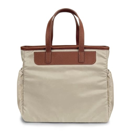 Image of TANN TRIM Beige Insulated Lunch Bag, Reusable and Washable, Office Lunch Bag for Men and Women, Eco-Friendly (Beige)
