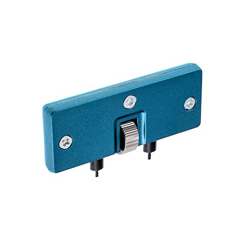 Festnight Outil Ouvre Ouvrir Boitier Montre Ajustable Retour cas Ouvreur Outils de Remplacement de Batterie Clé à Vis pour Batterie Outils de Réparation D'horloger