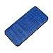 Men'S Fashion Magic Money Clip Leather Minimalistic Slim Wallet(Blue)