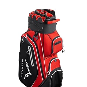 14-Way Golf Cart Bag Pro with Full Length Divider Top, Golf Bag for Men with Handles and Rain Cover