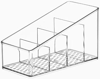 Transparent TV Remote Control Holder — Compact Plastic Storage Box for Home Use, Multifunctional Storage Holder