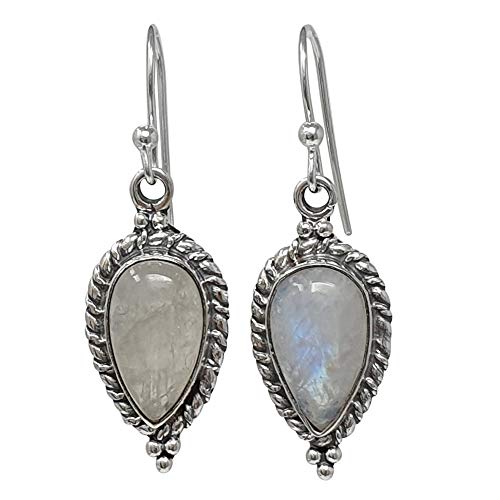 Preisvergleich Produktbild TreasureBay Damen - Sterling-Silber 925 Mondstein 1