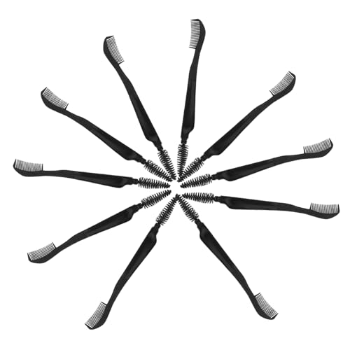 OHPHCALL Double-ended Eyebrow Brush Set Micro Eyebrow Brush Eyelash Comb for Women