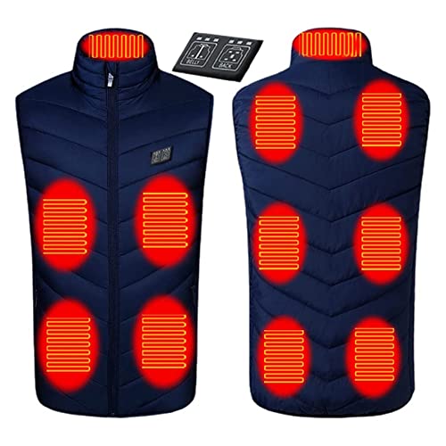 Gilet chauffant 11 zones thermiques veste USB imperméable de randonnée