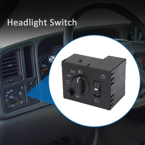 Interruptor de faros delanteros con control suave de luces para Chevy Suburban 1500 7
