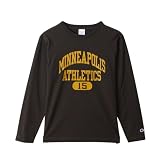 [チャンピオン] ロングスリーブTシャツ 長袖 丸首 綿100％ USAコットン グラフィックプリント LONG SLEEVE T-SHIRT メンズカジュアル C3-C421-055-S