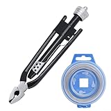 YobiLife 15,2 cm Luftfahrtsicherheits-Draht-Drehzange, Einwegverriegelung, Draht-Twister, Chrom-Vanadium, inkl. Edelstahl-Sicherung
