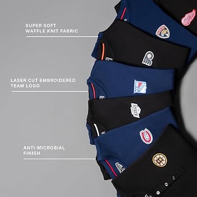 NHL Officially Licensed Waffle Henley