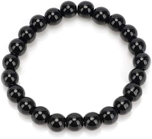 Black Tourmaline Bracelet Balance Scalar Energy for Home Office Unisex