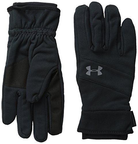 Under Armour Men's Storm ColdGear Infrared Elements Gloves, Black/Black, Large