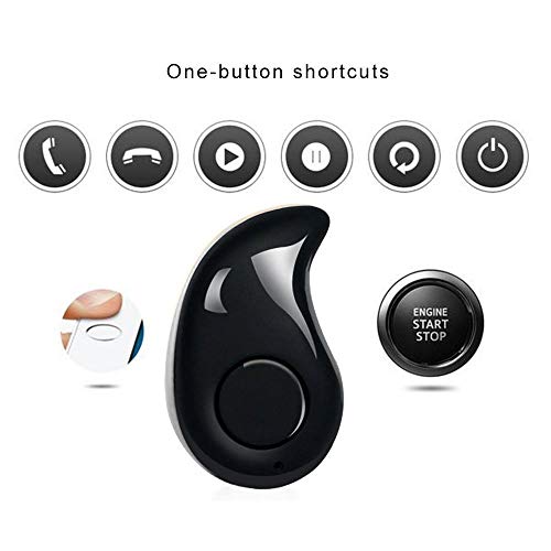 Aiyiben Bluetooth Earpiece, Mini S530 Hands-Free Bluetooth Single Earbuds Headset Earphones For Iphone Samsung Galaxy And Other Smart Phones (Black) #TOP1