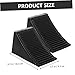 HAPINARY High Temperature Rv Wheel Chocks Stabilizer Blocks for Trailer Non-Slip Wheel Chocks for Car