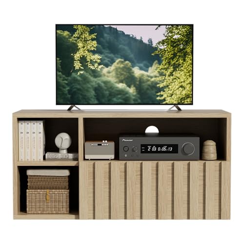 Anbuy 26-32型推奨 テレビ台 テレビボード ローボード 幅74cm 奥行29cm 高さ35cm 24型 32型 ウォールナットブラウン 収納 カラーボックス オープン 木製 収納棚 扉付き 壁寄せ 棚付き 引出付き 小型テレビ対応 組み立て 耐荷