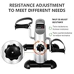 AGM Mini Fitnessbike für zuhause, Arm und Beintrainer Heimtrainer, Sportgerät Mini Bike, Hometrainer Mini Fahrrad Bewegungstrainer Fitnessgerät für Zuhause Büro – Bild 2